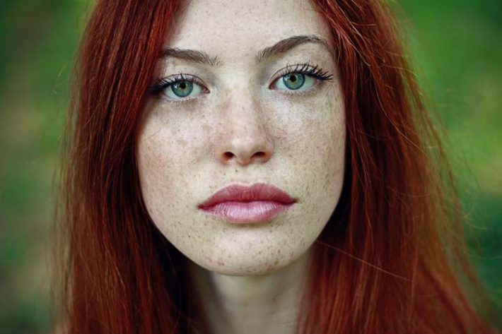 30 Beautiful Freckled Redhead Portrait Photography 7943