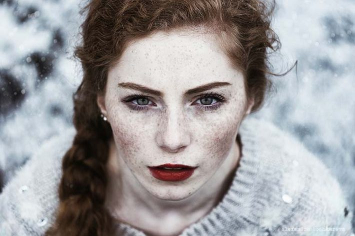 30 Beautiful Freckled Redhead Portrait Photography Downgraf Design